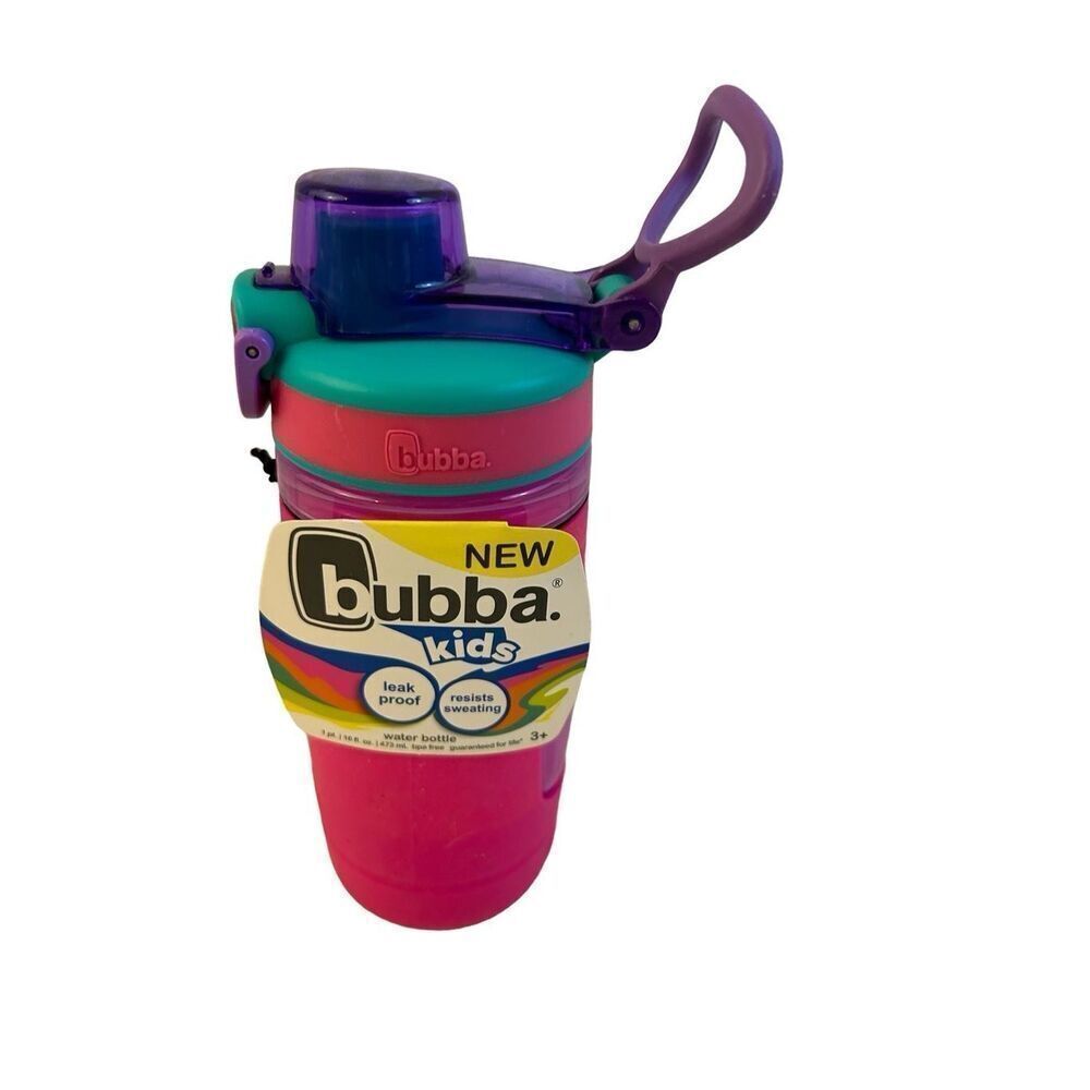 Bubba kids cup new pink 16 oz leak‎ proof
